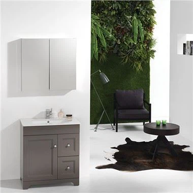 Baðherbergisvaskur með nútíma innréttingu